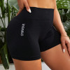 Women Seamless High Waist Yoga Biker Shorts Tight Breathable Gym Cycling Sports Shorts