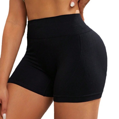 Women Seamless High Waist Yoga Biker Shorts Tight Breathable Gym Cycling Sports Shorts