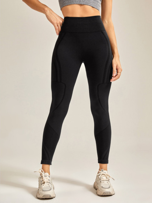 Women High Waist Seamless Workout Leggings Push Up Butt Lifting Gym Yoga Tights