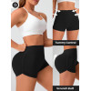 Women V Waist Scrunch Butt Yoga Shorts Seamless High Waist Gym Workout Fitness Shorts