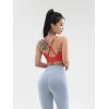 Fashion Cross Back Sports Bra for Women, High Impact Shockproof One-Piece Yoga Bra