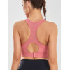 Women Vest Style High Strength Sports Bra, Wireless Breathable Shockproof Yoga Gym Running Bra