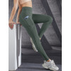 New High Waist Women's Leggings, Stretch Yoga Pants Tights With Pockets, Push Up Fitness Running Sportswear