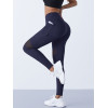 Women's Mesh Splicing Yoga Pants, Shaping High Waist Leggings, Tummy Control Hip Lifting Running Workout Activewear Pants