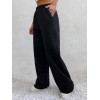 Women's Warm Pants Fleece Lined High Waist Casual Style Daily Wear With Pockets Jogging Sweatpants