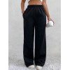 Women's Warm Pants Fleece Lined High Waist Casual Style Daily Wear With Pockets Jogging Sweatpants