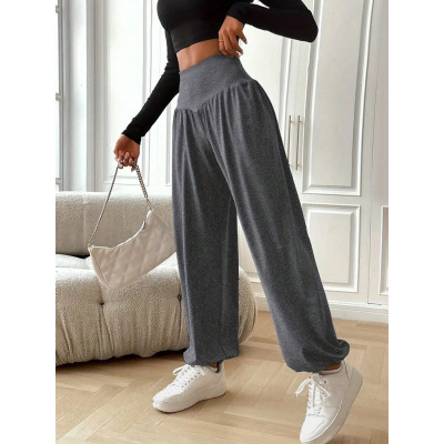 High Waist Women's Leggings Lantern Pants Cuffed Pants Dance Pant Gym Fitness Leggings