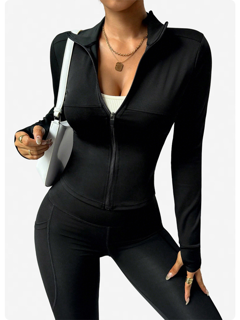 Full Zip Workout Jacket