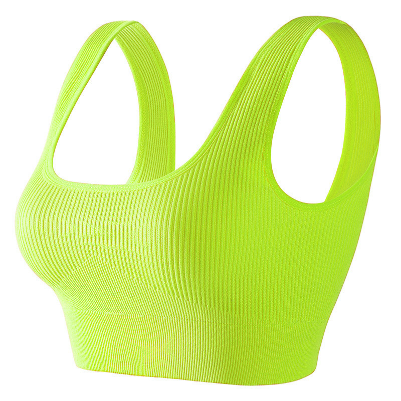 U Neck Yoga Fitness Crop Top