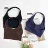 Women Sexy Halter Neck Fitness Sports Bra Shockproof Breathable Comfort Cycling Running Yoga Vest