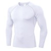 Men's Compression Long Sleeve Workout T‑Shirt Cool Dry Gym Athletic Base Layer Undershirt Tops