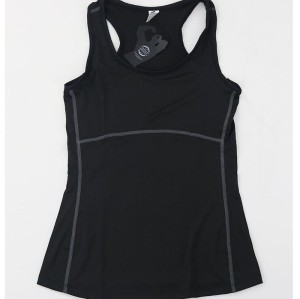 Women Tight‑Fit Square Neck Yoga Tank Top Quick‑Dry Sleeveless Gym Sport Vest