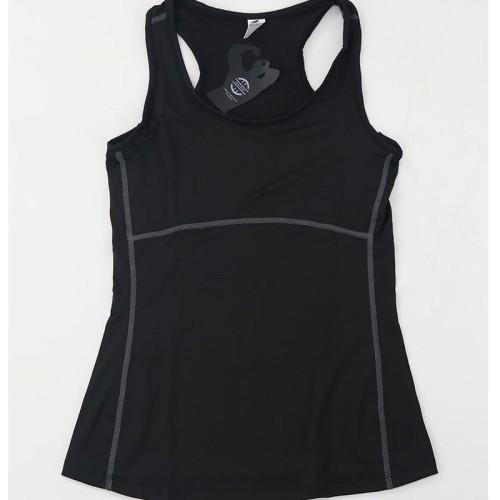 Women Tight‑Fit Square Neck Yoga Tank Top Quick‑Dry Sleeveless Gym Sport Vest