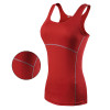 Women Tight‑Fit Square Neck Yoga Tank Top Quick‑Dry Sleeveless Gym Sport Vest