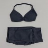 Women Seamless 2 Pieces Yoga Set Halter Backless Sports Bra High Waist Scrunch Leggings Gym Workout Activewear Suit