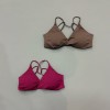 Women Criss‑Cross Backless Sports Bra, High Support Breathable Yoga Gym Running Fitness Active Wear Top