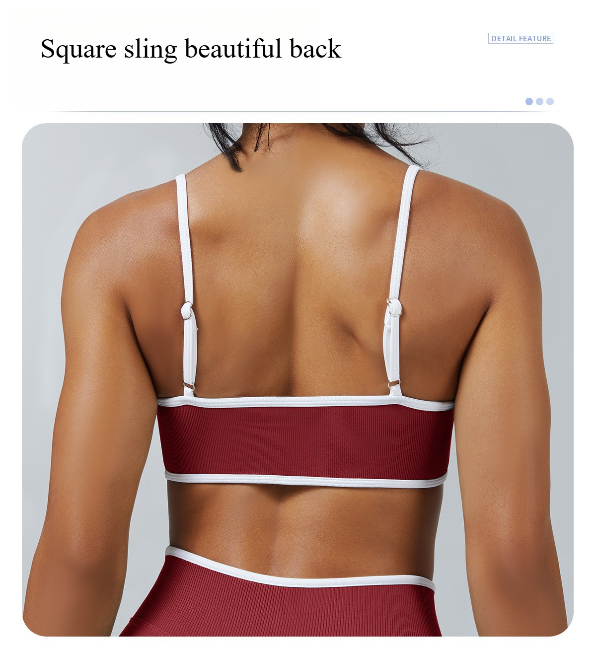 Seamless Color Block Sports Bra