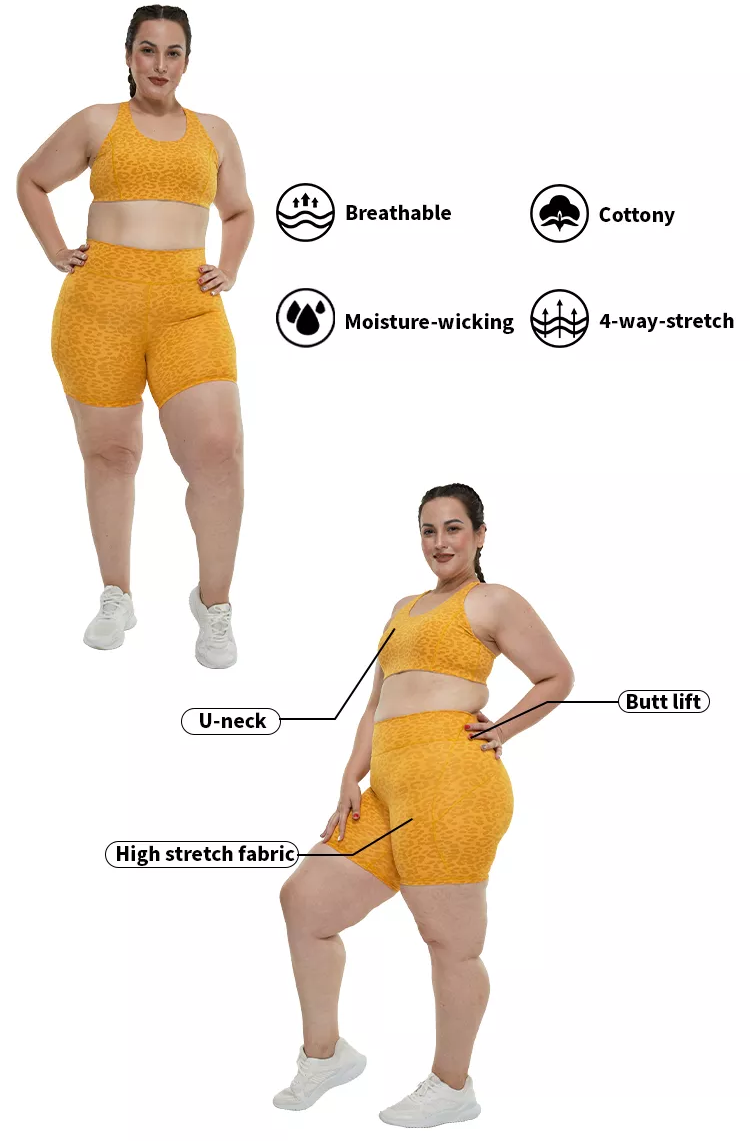 Plus size activewear