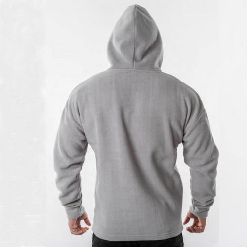 Custom Logo French Terry Fleece Sports Heavyweight Pullover 100% Cotton Oversized Men Hoodie