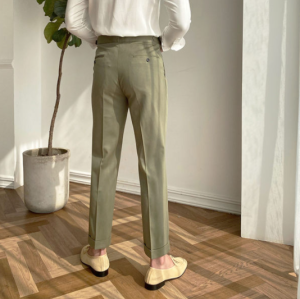 Comfortable Skin-friendly Easy Care Breathable Performance High Quality Elegant Classic Men Pants