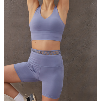 Mesh Sports Bra for Women, Nylon Sports Bra, workout top