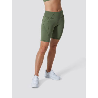 Wholesale private label yoga shorts with side pockets butt lifting gym shorts