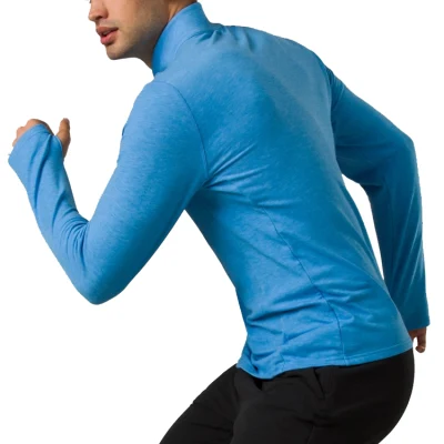 Men Dry Fit Jacket,  Long Sleeve Jacket ,Athletic wear Running Jacket with pocket