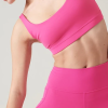 Womens Butterluxe Y Back Sports Bra Padded Racerback Low Impact Spaghetti Thin Strap Workout Yoga Bra