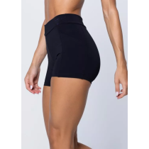 High waist pocket shorts for women compressive nylon spandex biker shorts