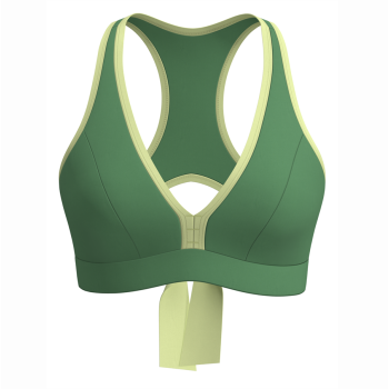 Women's Sports Bra Wirefree Removable Pads High Support Strappy Cross Back Top for Yoga Running Fitness Gym Bra