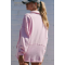 Essentials Women's Classic-Fit Long-Sleeve Open Crew Neck  Hooded Sweatshirt