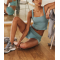 Yoga Crop Tops Dance Tops Fitted Workout Crop Tops Yoga Tank Tops Athletic Sports Bra  for Women