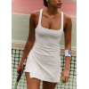 One piece Tennis clothing,  cross back tennis dress golf address active address