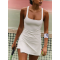 One piece Tennis clothing,  cross back tennis dress golf address active address