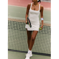 One piece Tennis clothing,  cross back tennis dress golf address active address