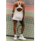 One piece Tennis clothing,  cross back tennis dress golf address active address