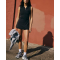 Womens Workout Tennis Dress with Built in Shorts and Bra Athletic Golf Dress  Activewear for Exercise