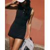 Womens Workout Tennis Dress with Built in Shorts and Bra Athletic Golf Dress  Activewear for Exercise