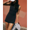 Womens Workout Tennis Dress with Built in Shorts and Bra Athletic Golf Dress  Activewear for Exercise