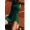 Tennis Dress with Shorts & Bra U Neck Golf Sleeveless Athletic Workout Dress with 2 Pockets