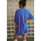 Two Piece Outfits for Women Lounge Sets Button Down Top and Shorts Set Over-sized Shirts