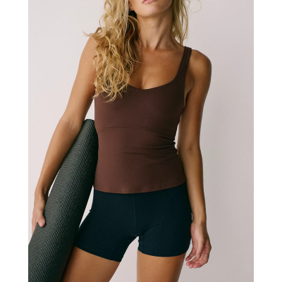 Workout Tank Tops for Women with Built in Bra, Sleeveless Gym Tops  Athletic Yoga Shirts