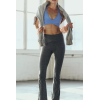 Custom Logo Yoga Bra, Essentials Women's Active Top Medium Support Racerback Sports Bra