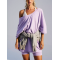 Oversized Shirts for Women Short Sleeve Crew Neck T shirt Loose Fit Pullover 2025 Fall Fashion Outfits
