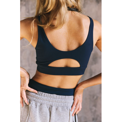 Sports Bra for Women Padded Medium Support Bras High Impact Yoga Exercise Athletic Bras