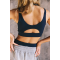 Sports Bra for Women Padded Medium Support Bras High Impact Yoga Exercise Athletic Bras