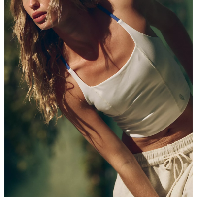 Yoga Tank Tops for Women Built in Bra Tank top Strappy Back Activewear Workout Compression Tops
