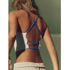 Yoga Tank Tops for Women Built in Bra Tank top Strappy Back Activewear Workout Compression Tops