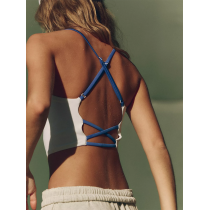 Yoga Tank Tops for Women Built in Bra Tank top Strappy Back Activewear Workout Compression Tops