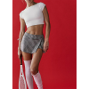 OEM logo  Womens' Sports Bra Longline Wirefree Padded with Medium Support Crop Top